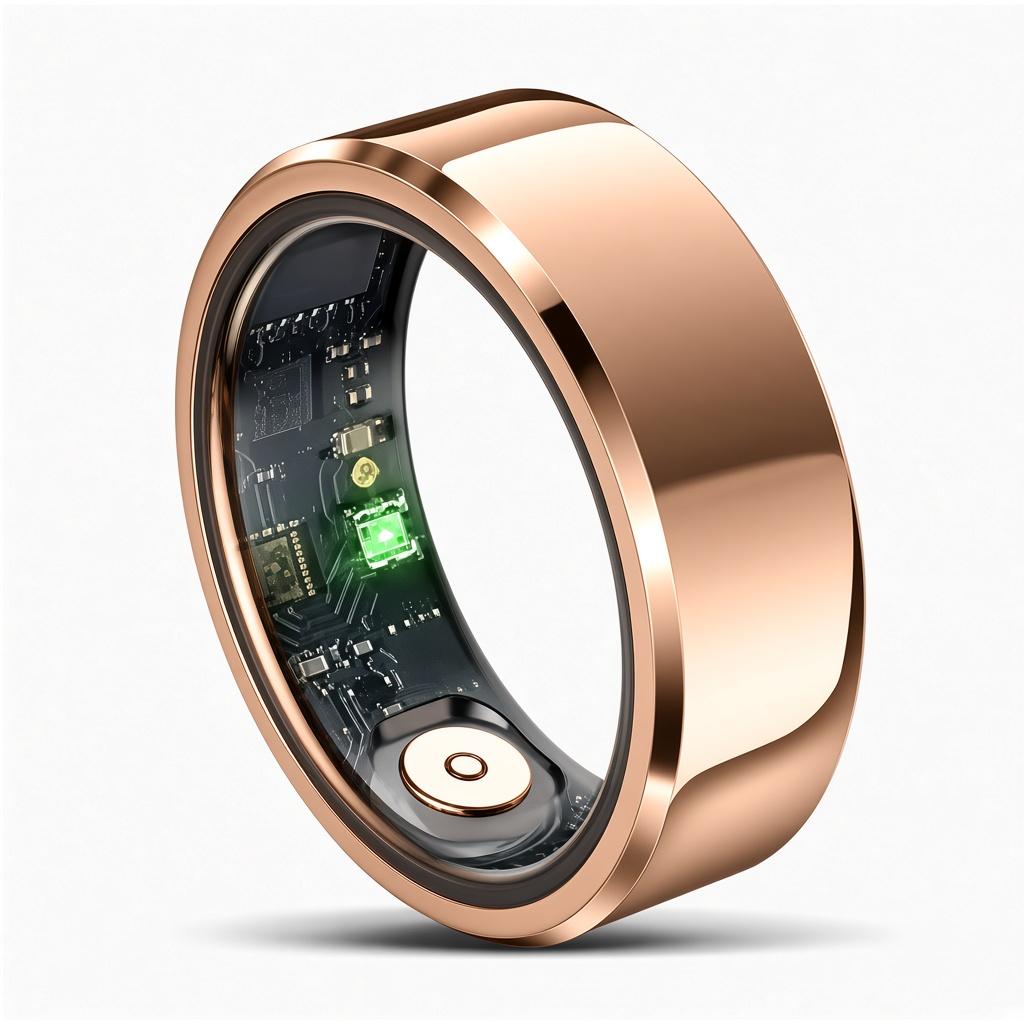 Joova Smart Ring in Rose, polished rose gold